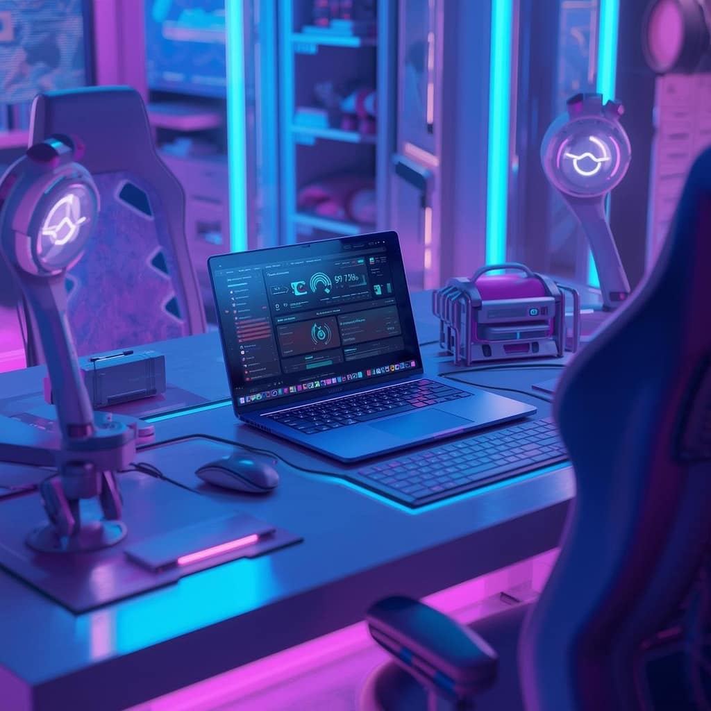 Business professional using ChatGPT for strategic planning