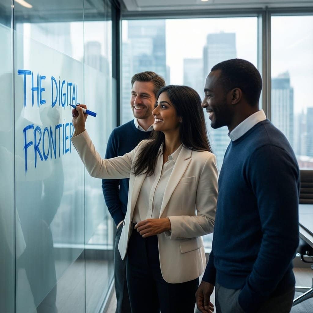 diverse group of entrepreneurs brainstorming ebook titles