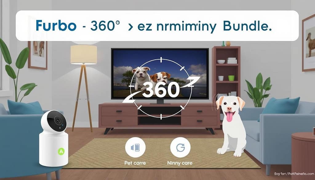 Furbo 360 Dog Camera Nanny Bundle Furbo 360 Dog Camera Nanny Bundle