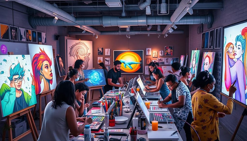 AI art community support AI art community support