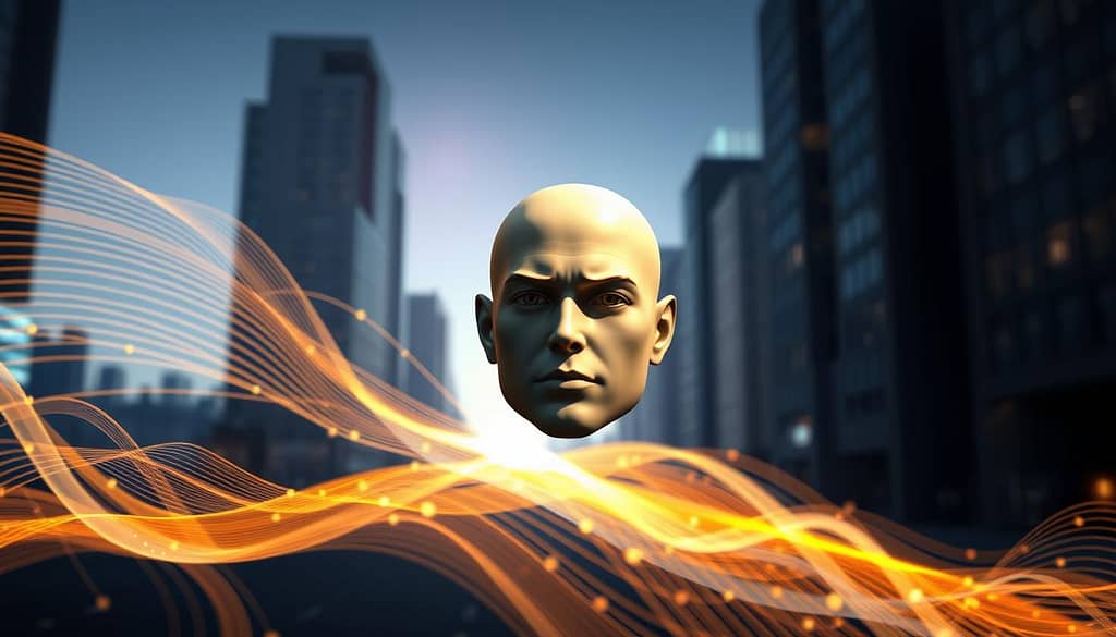AI-generated content example