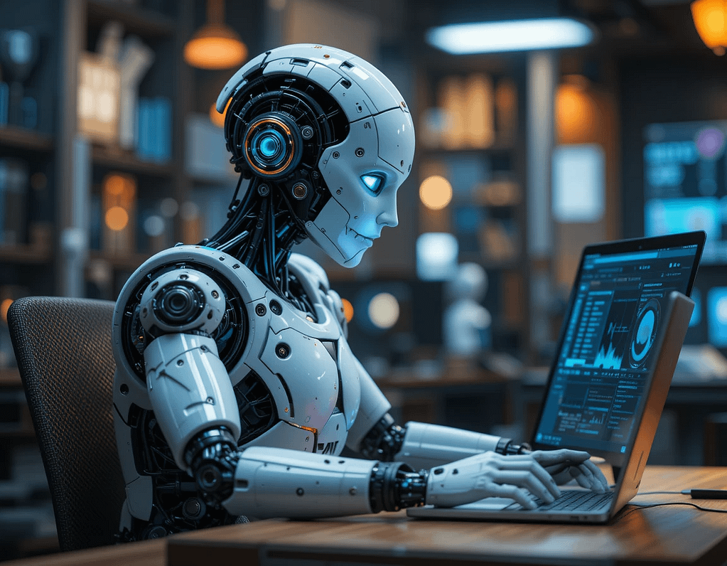 "AI Agent performance evaluation dashboard displaying accuracy, response time, and key metrics for optimizing AI models."